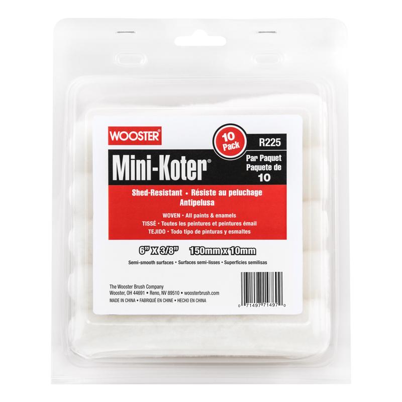 PAINT ROLLR CVR 6" 10PK
