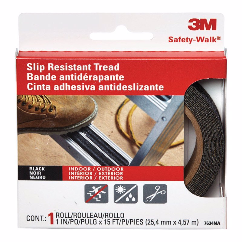 ANTI-SLIP TRD 1"X15' BLK