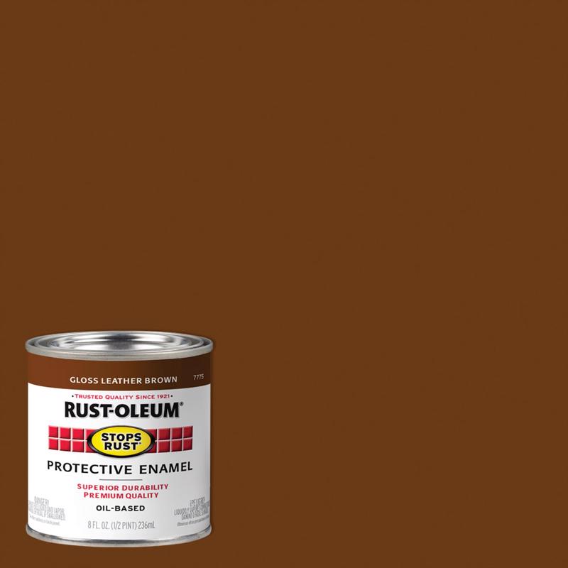 PAINT.5PT LEATHR BRN R-O
