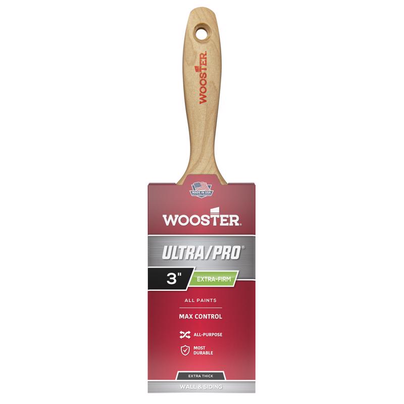 PAINT BRUSH WOOD 3"BW