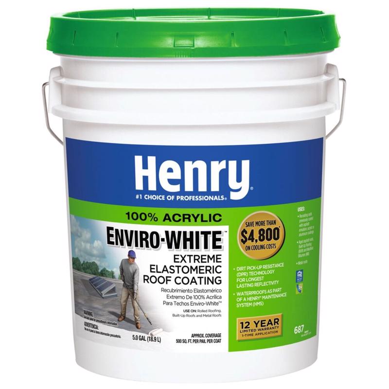 RF COAT WHT ELSTMRC 5GAL