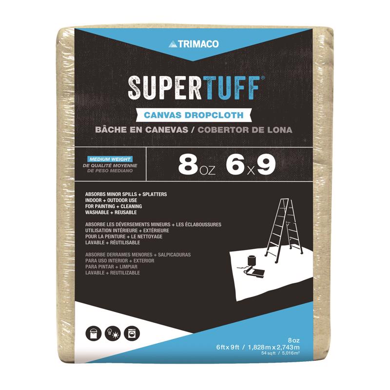DROPCLOTH 8OZ 6'X9'