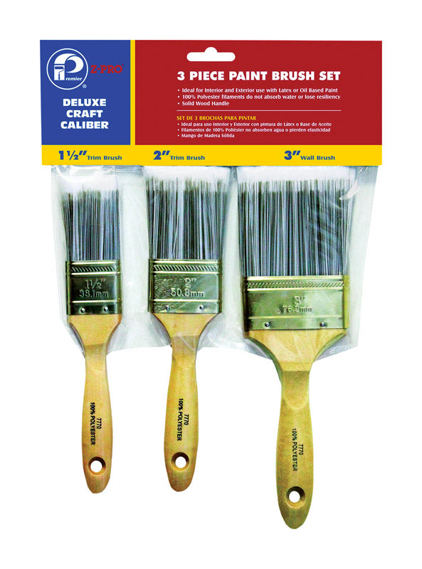 PAINT BRSH CRAFT 3PC