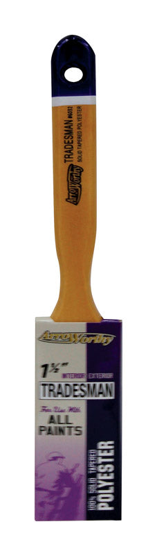 PAINT BRSH FLT POLY 1.5"