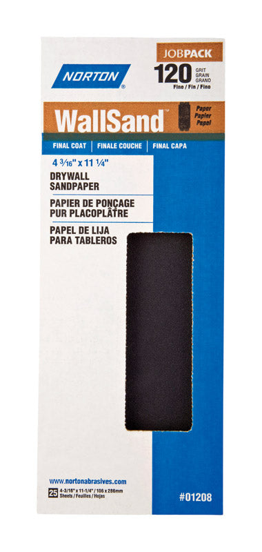 SANDPAPR 120G FINE 25PK