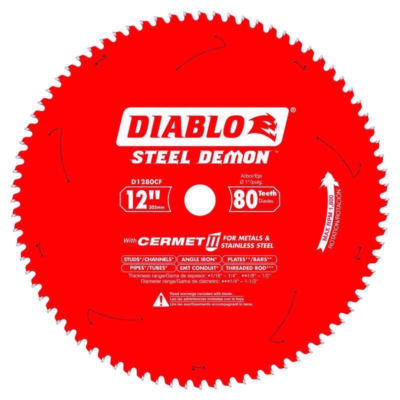 STL DMN SWBLD 12" 80T