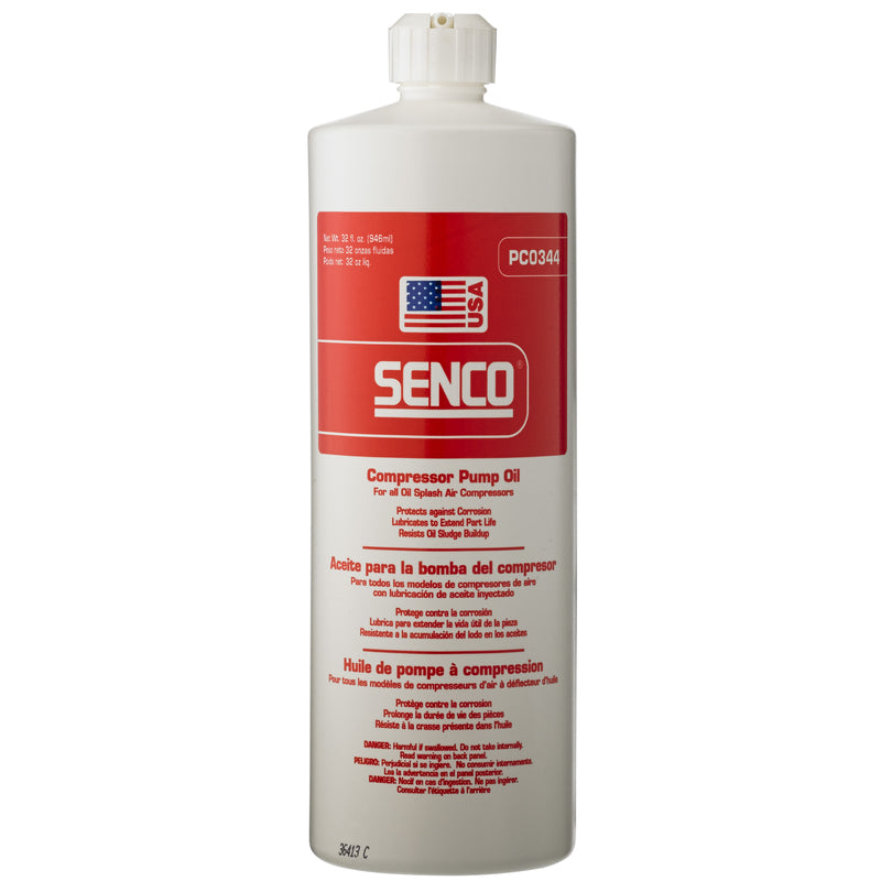 COMPRESSOR PUMP OIL 32OZ