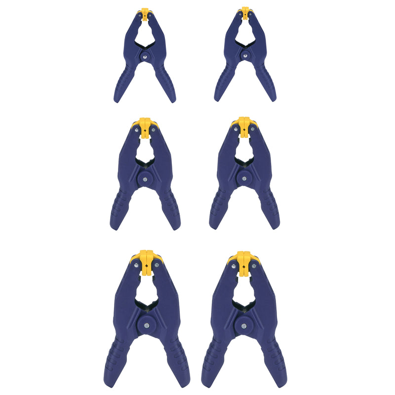IRWIN SPRNG CLMP SET 6PC