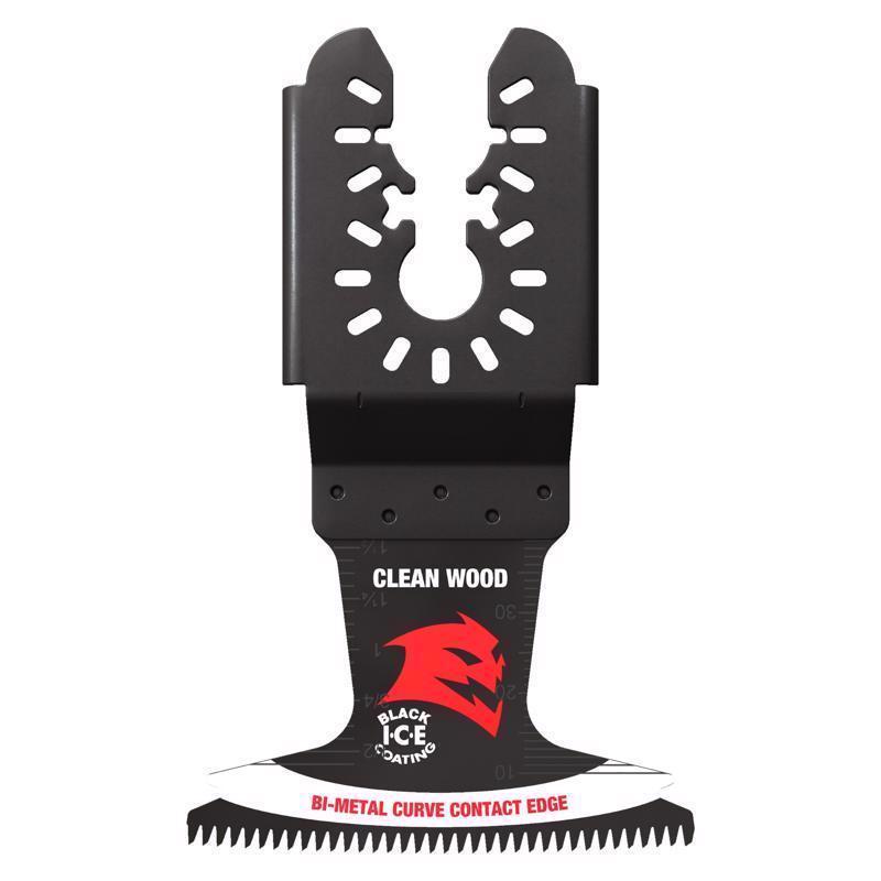 Diablo 2-1/2 in. W Bi-Metal Curved Contact Edge Oscillating Blade Clean Wood 10 pk