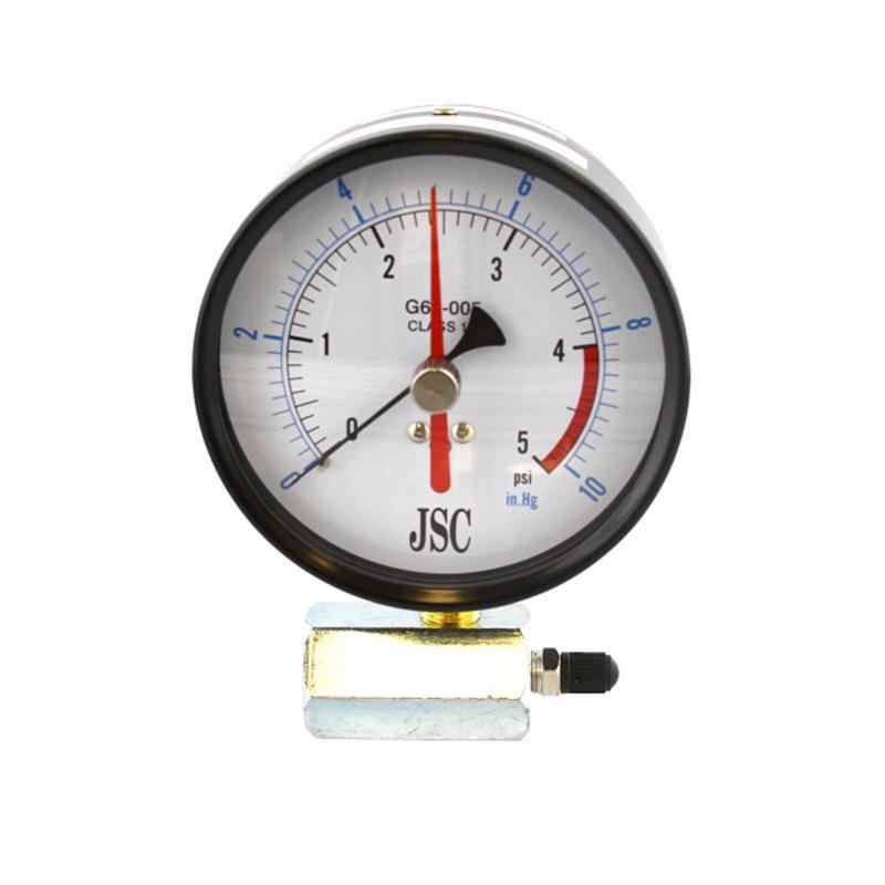 PRESSURE GAUGE 5PSI SS