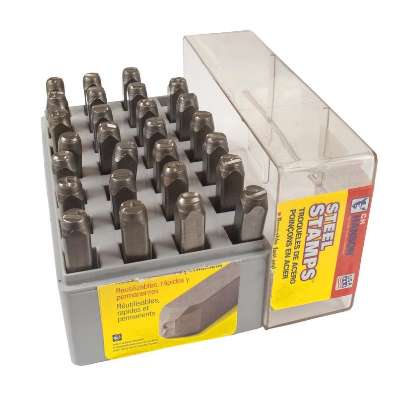 STAMP SET27PC HANSON1/4"
