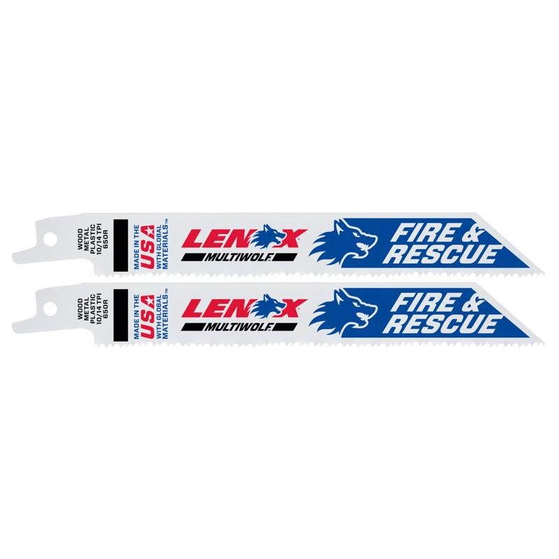 BLADE 6X3/4" 10/14T PK2