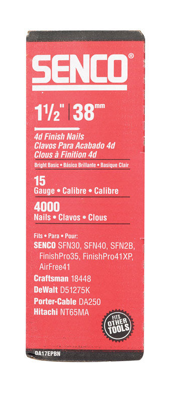 NAIL FINISH 1.5" BX4000
