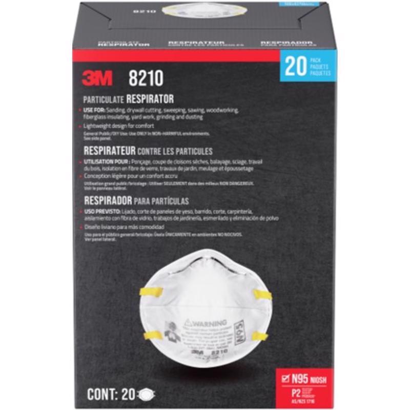 MASK SANDING 20PK 3M