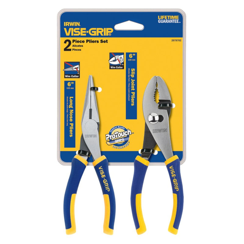 PLIER SET 2PC LN/SLIPJNT