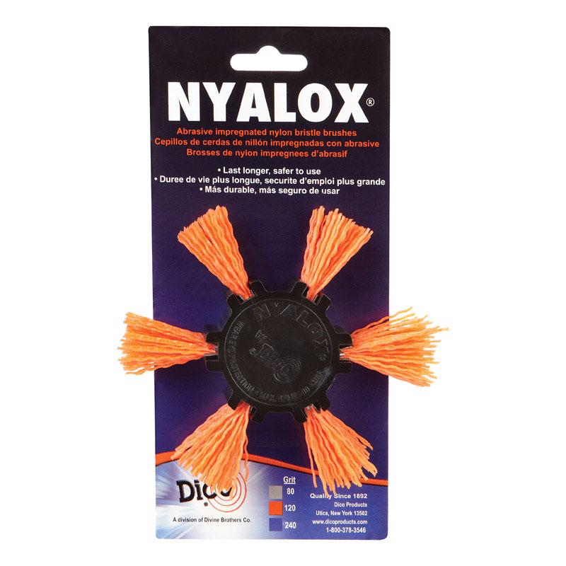 BRUSH FLAP NYALOX 4" CRS
