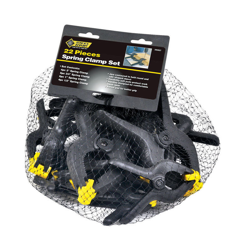 SPRNG CLMP ST PLST 22PC