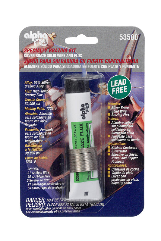 BRAZE WIRE & FLX SILVER