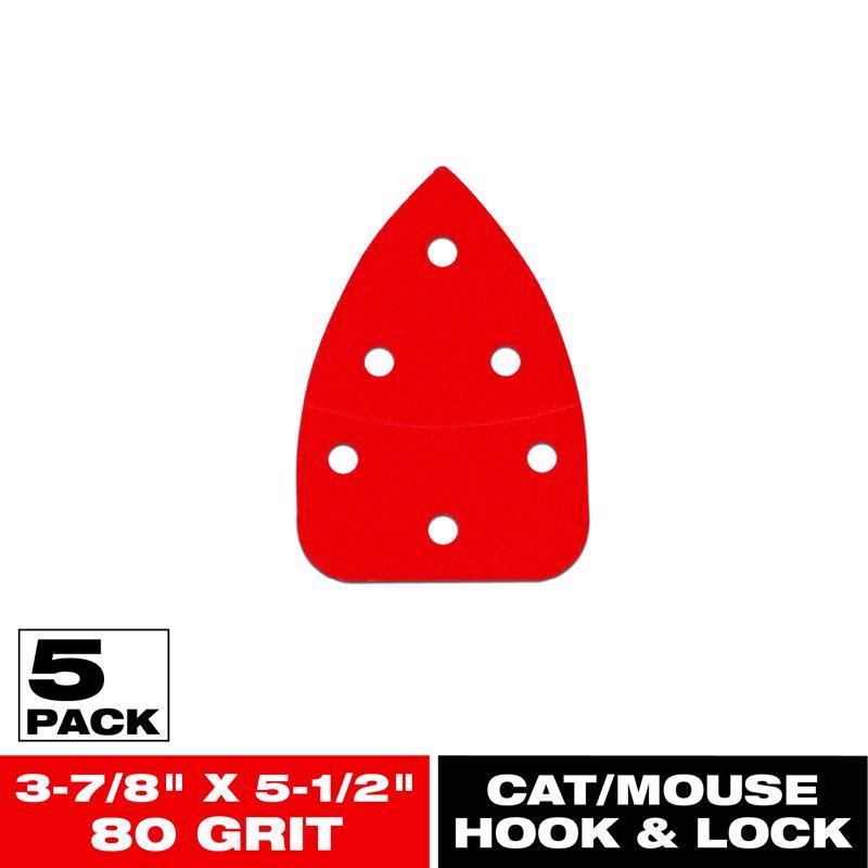 SANDPAPER MOUSE 80G 5PK