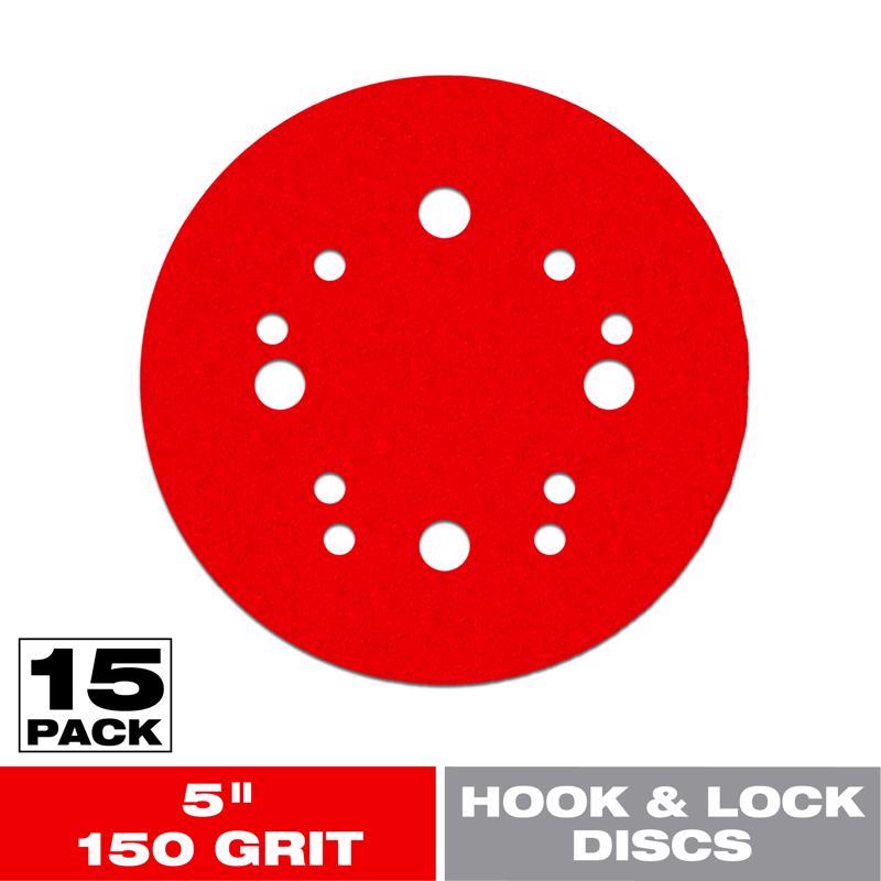 SAND DISC 5" 150G 15PK