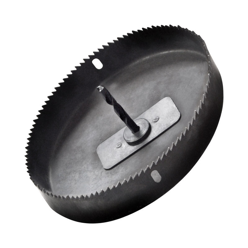 Eazypower Isomax Corn Hole 6 in. Carbon Steel 8 in. L X 1/4 in. D Hole Saw Arbor Included