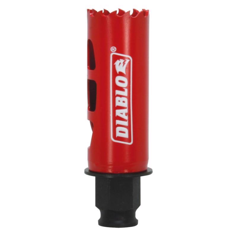 Diablo Snap-Lock Plus 1-1/16 in. Bi-Metal 2-3/8 in. L Hole Saw Arbor Included