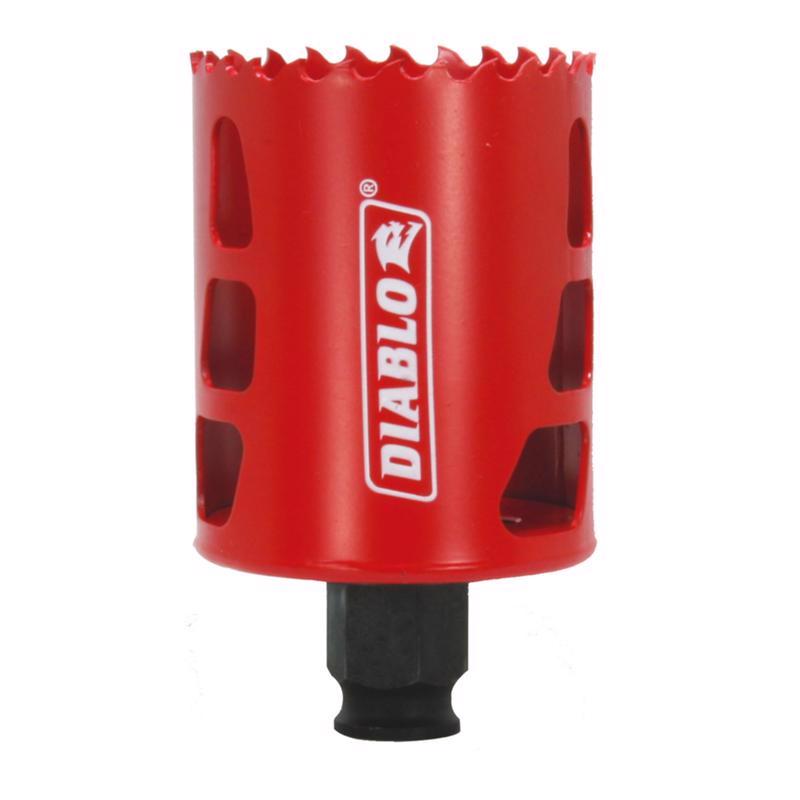Diablo Snap-Lock Plus 2-1/8 in. Bi-Metal 2-3/8 in. L Hole Saw Arbor Included