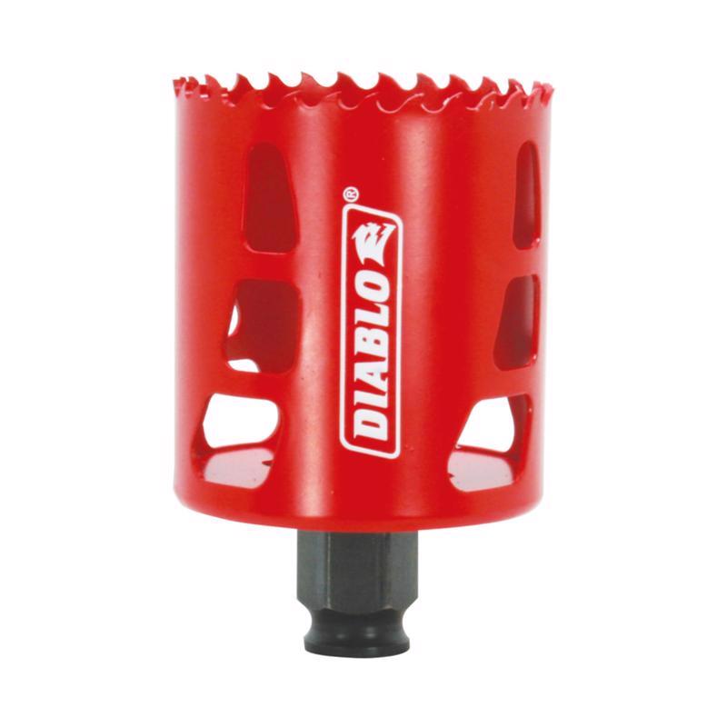 Diablo Snap-Lock Plus 2-3/8 in. Bi-Metal 2-3/8 in. L Hole Saw Arbor Included