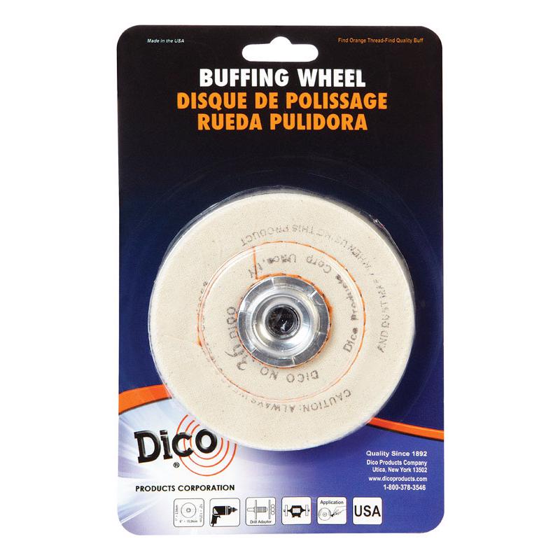 WHEEL BUFF 4"CUSHION SEW