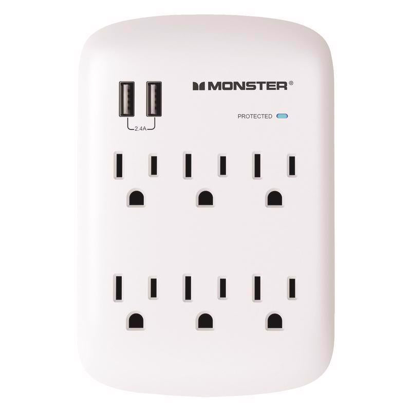 WALL TAP SURGE PROTECT 6