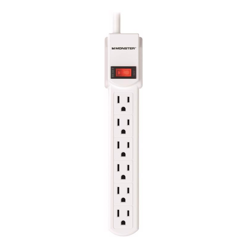 POWER STRIP 3' 6OUTL
