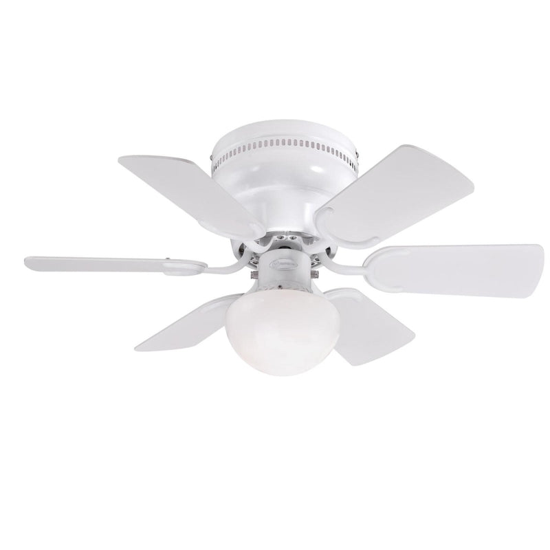 CEIL FAN 30" WHT