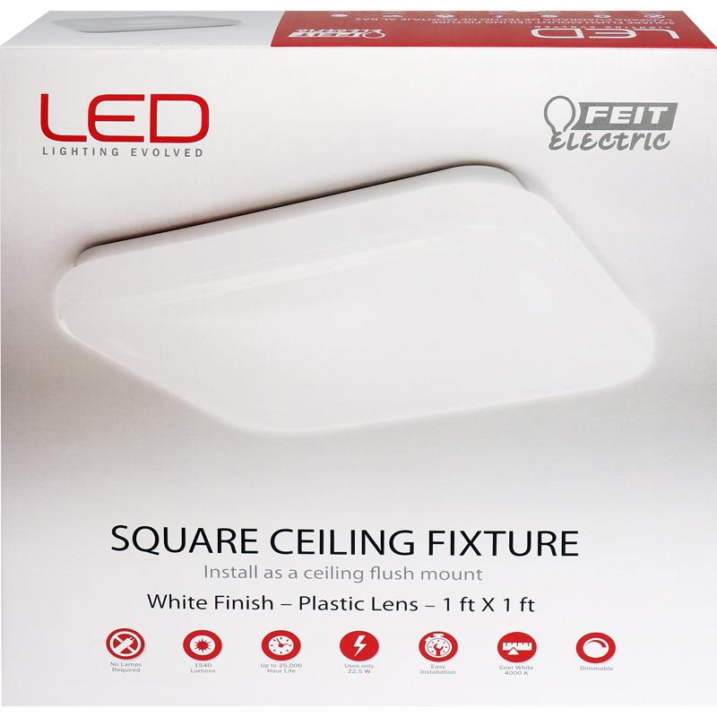CEIL LIGHT ALUM 12"W