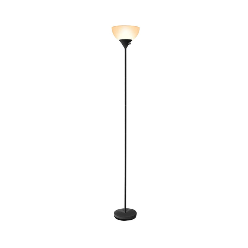 FLOOR LAMP BLK 71"