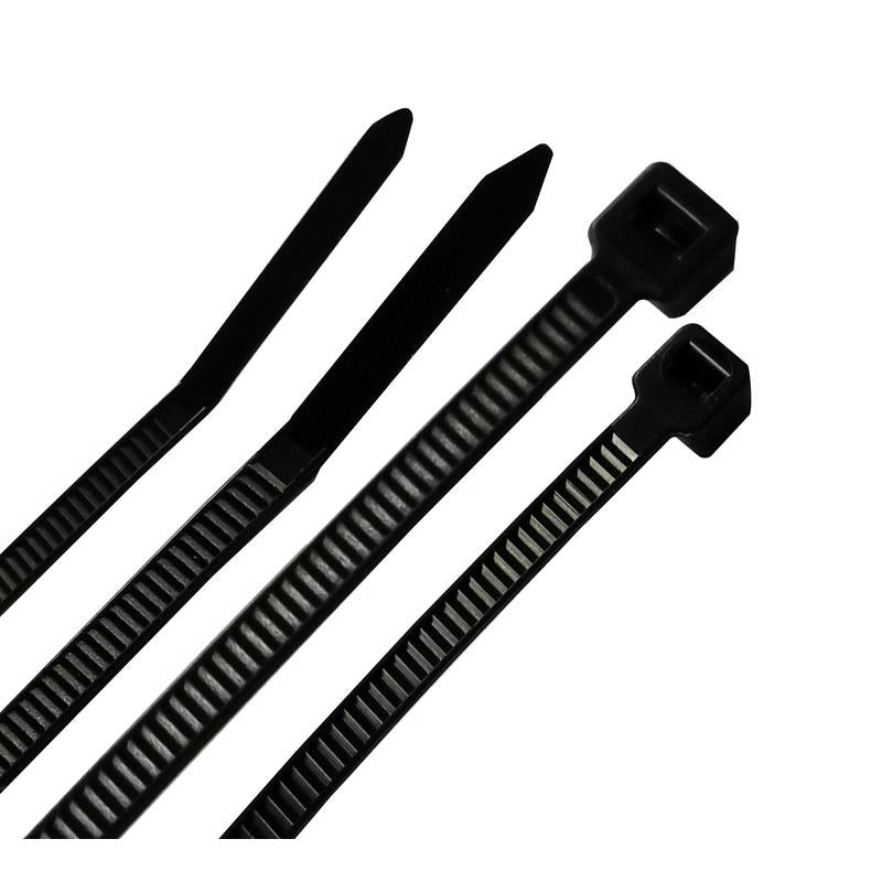 CABLE TIE 4/ 8" BLK 200P