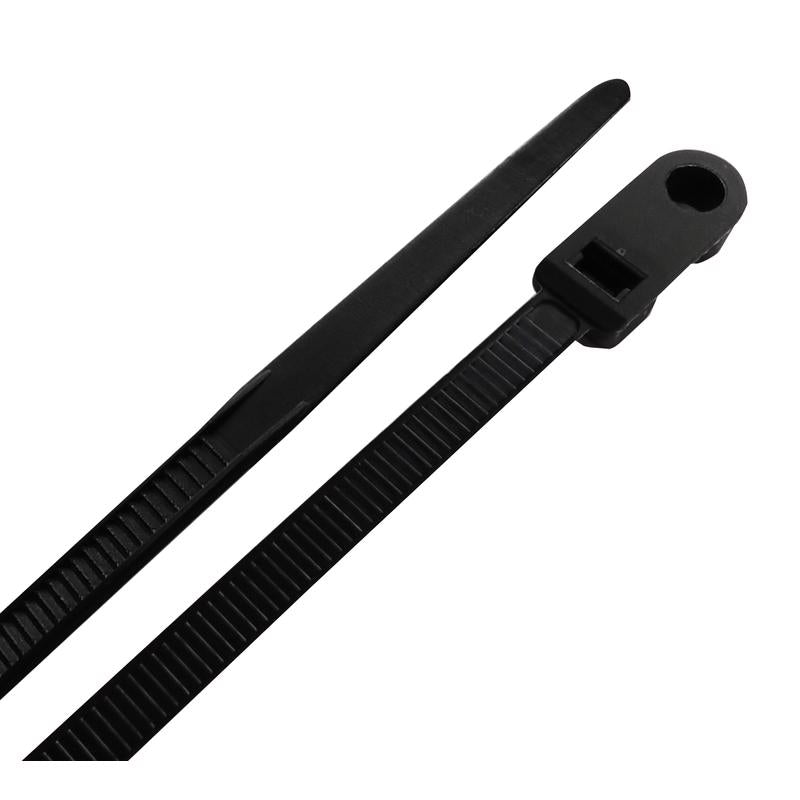 CABLE TIE 8" BLK 15PK