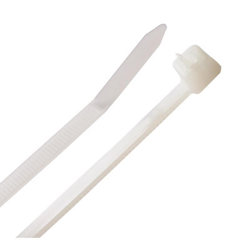 CABLE TIE 8" WHT 25PK