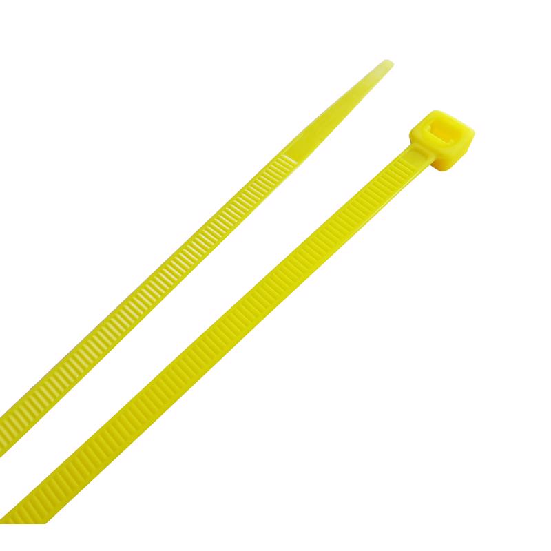 CABLE TIE 8" YLW 100PK