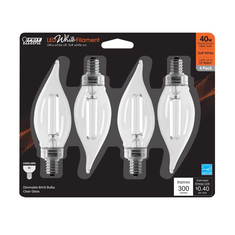 FIL LED BULB BA10 E12 18