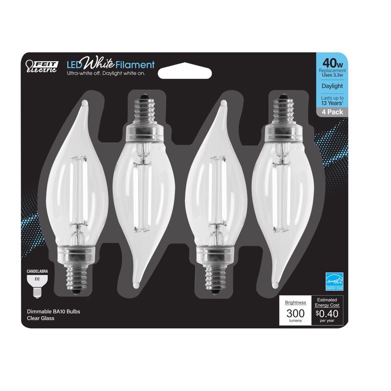 FIL LED BULB BA10 E12