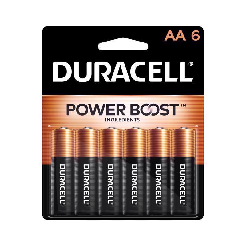 BATTERY AA DURAC 6PK