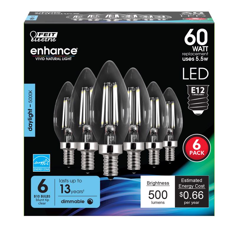 FIL LED BULB B10 E12 5.5