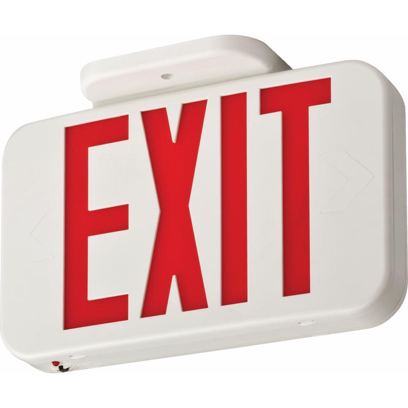 EXIT SIGN WHT