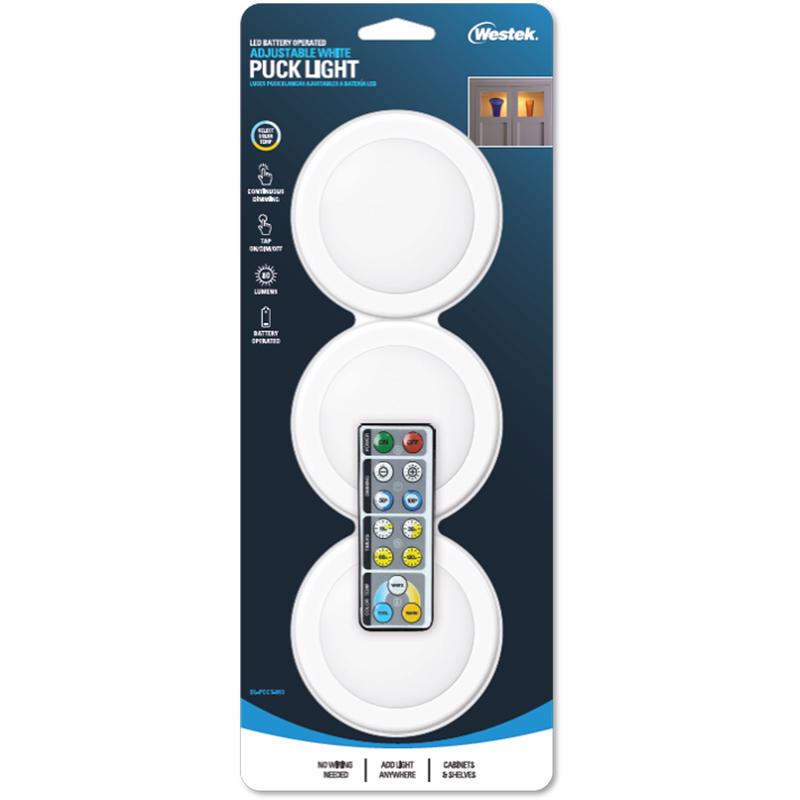 PUCK LIGHT 80L 3PK
