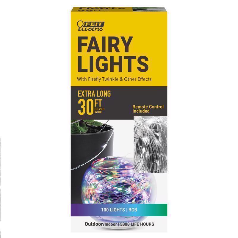 STRING LIGHTS SILVER 30'