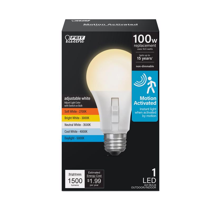 LED MOTION BULB A19 E26