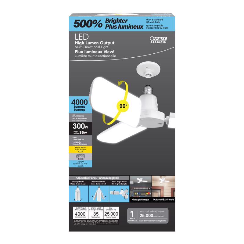 LED GARAGE BULB WIDE E26