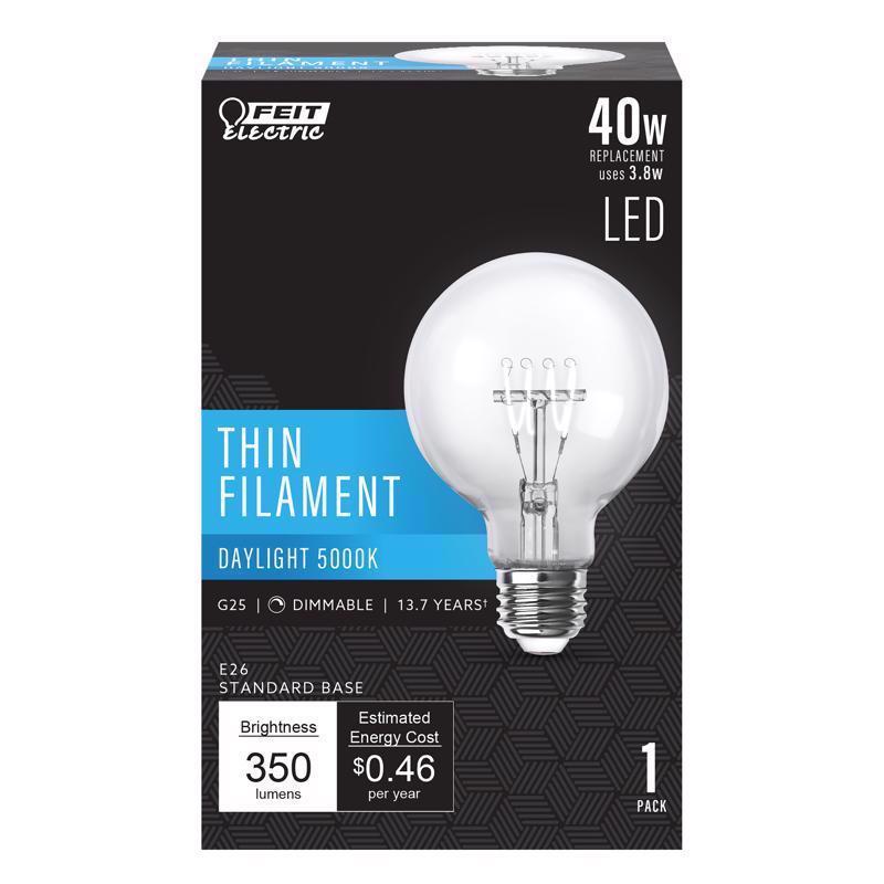 FIL LED BULB G25 E26 3.8