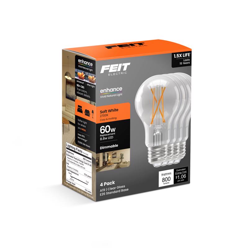 FIL LED BULB A19 E26 5W