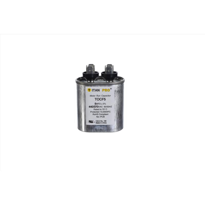 OVAL RUN CAPACTR 5MFD